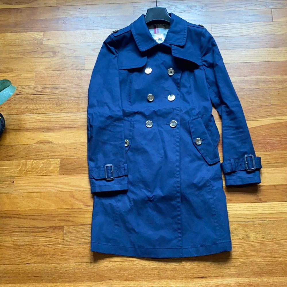 Coach womens rain tench coat